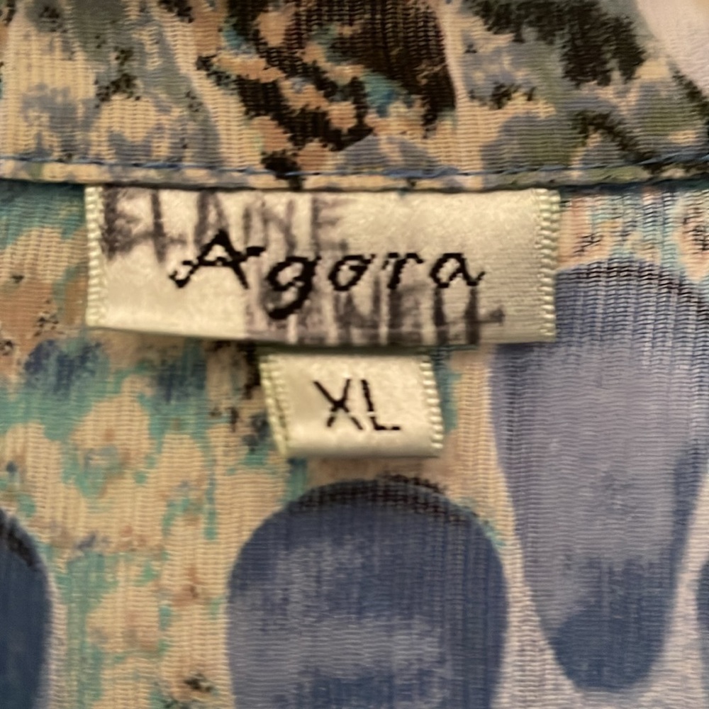 Agora long sleeve top XL - Picture 2 of 4